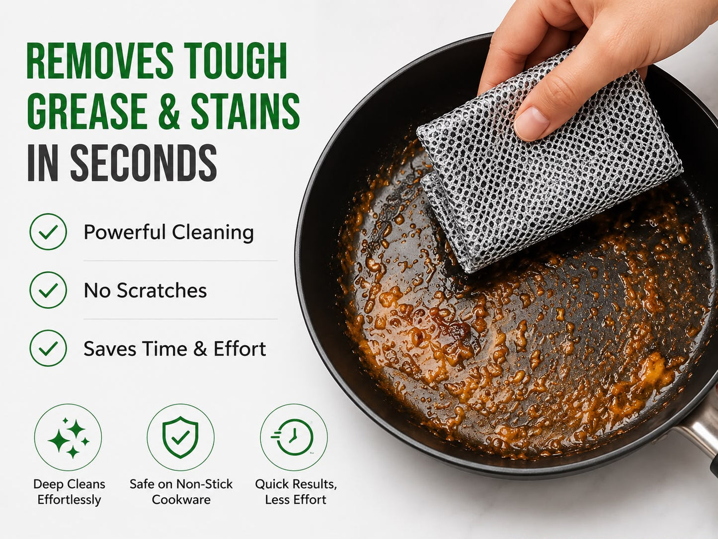 Premium Stainless Steel Wire Cleaning Cloth