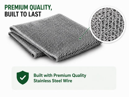 Premium Stainless Steel Wire Cleaning Cloth